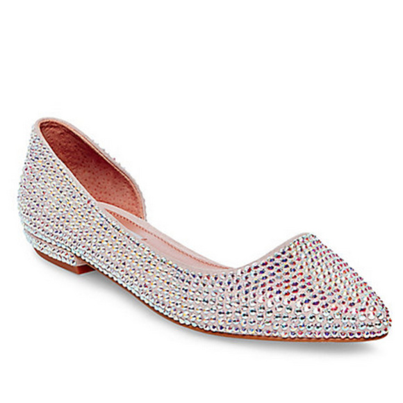 Steve Madden Shoes - STEVE MADDEN Rhinestone Embellished Flats